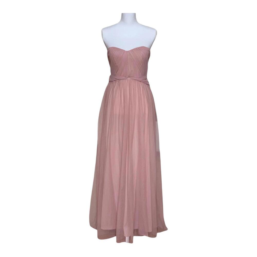 Watters Christina Convertible Wedding Dress In Coral Size 6